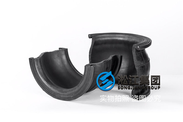 真空泵用DN200/DN100耐高温橡胶接头,介质过空气